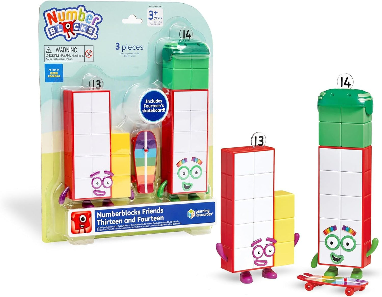 Numberblocks™ Thirteen and Fourteen Figure Pack