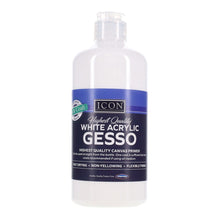 Acrylic Gesso Canvas Primer 500Ml - White