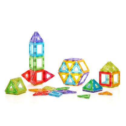 Translucent Magnetic Polydron 64 Piece Set