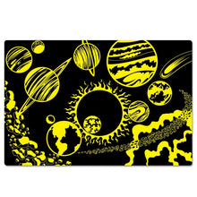 **Puzzle Doubles - Glow In The Dark - Space 100 Pcs