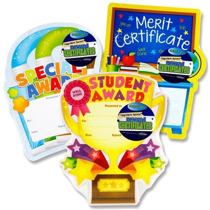 Clever Kidz Reward Certiciates Pack of 25