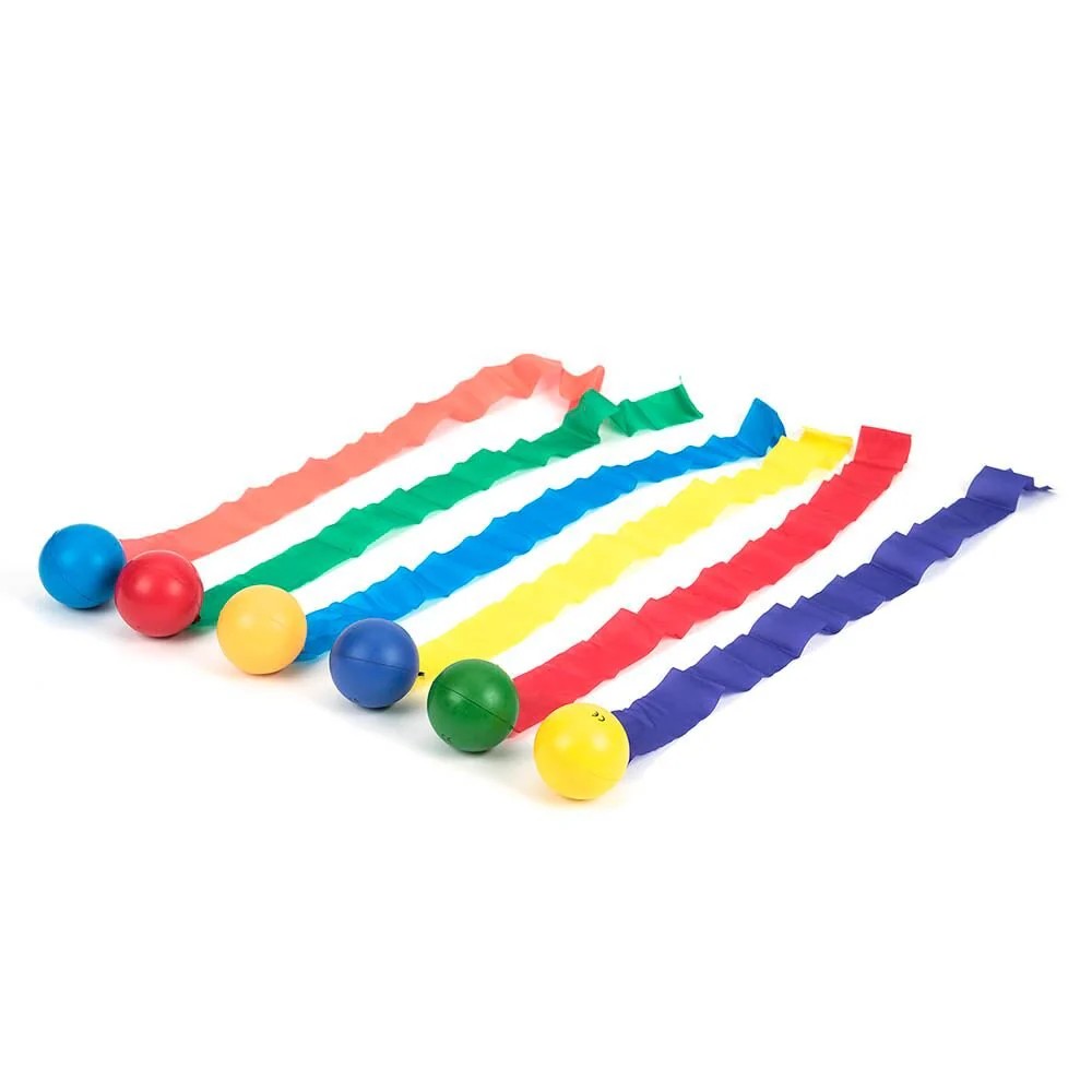 Spordas Ribbon Tail Balls Set Of 6