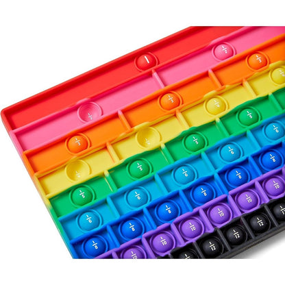 Rainbow Fraction® Sensory Bubble Popper