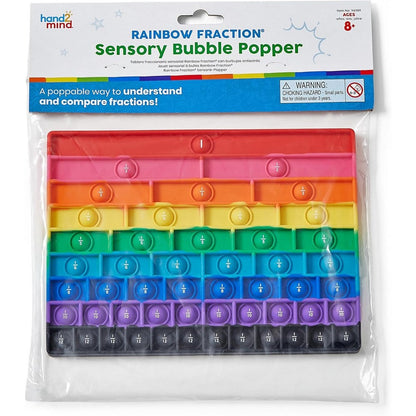 Rainbow Fraction® Sensory Bubble Popper