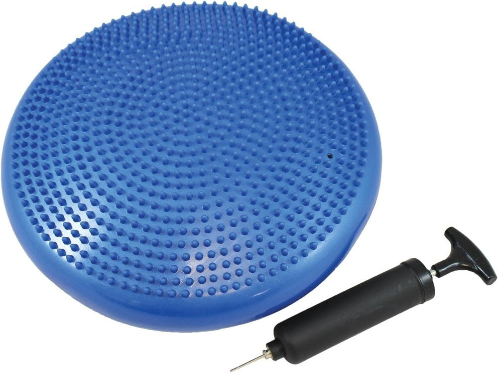 CleverCo Air Stability Wobble Cushion & Pump - Blue