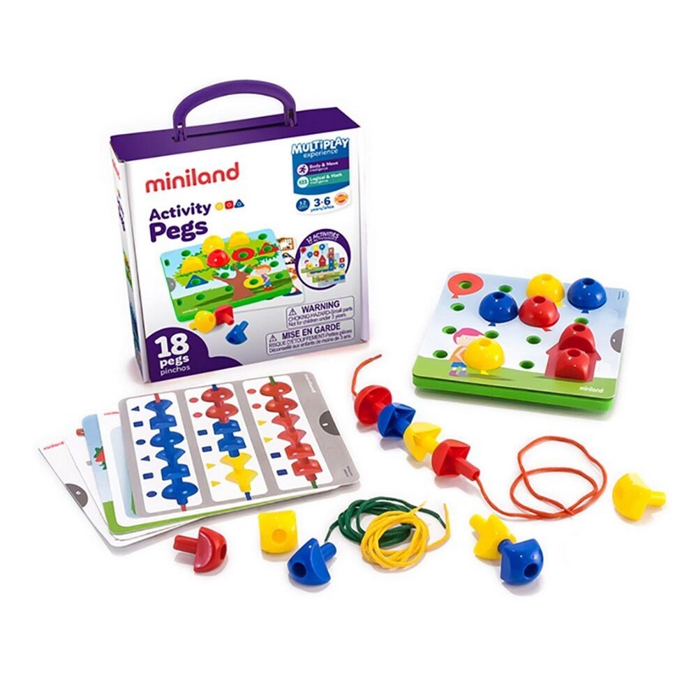 Activity Pegs - ABC School Supplies