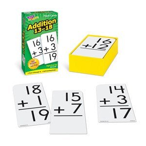 Addition 13-18 Flash Cards - ABC School Supplies