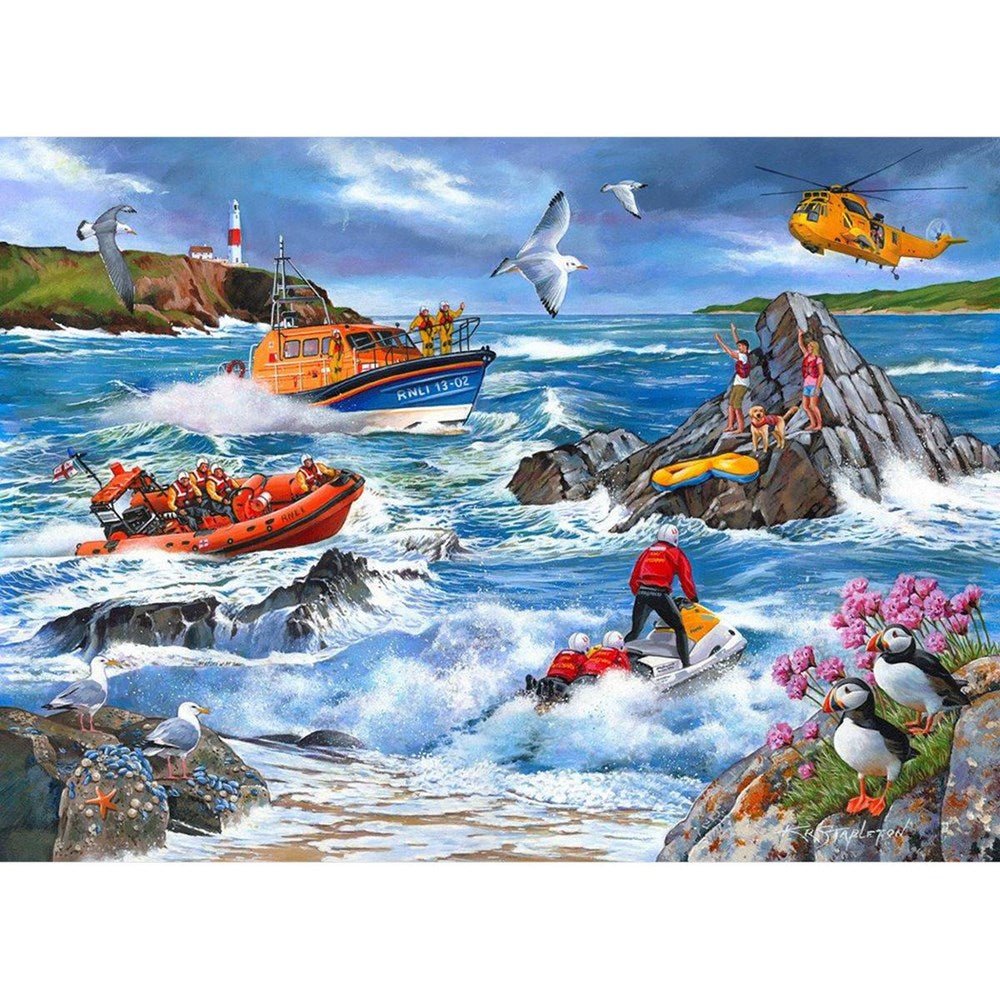 Against The Tide - 1000 Piece Jigsaw Puzzle - ABC School Supplies