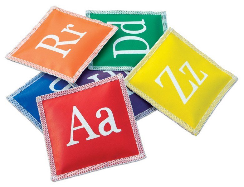 **Alphabet Beanbags (Pack Of 26) - ABC School Supplies