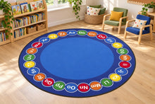 Alphabet Circular Carpet 2 Metre - ABC School Supplies