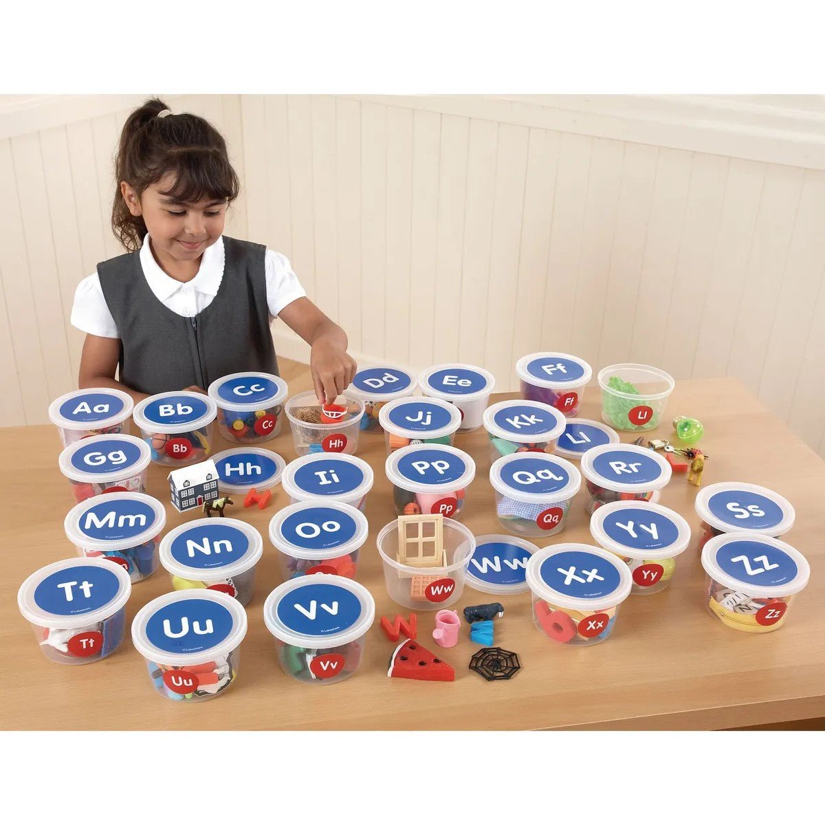 Alphabet Sounds Teaching Tubs - ABC School Supplies