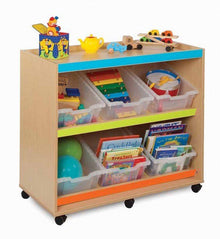 Angled Tray Wimonarch Bubblegum Angled Tray Unit With 6 Deep Traysth 6 Deep Trays - ABC School Supplies