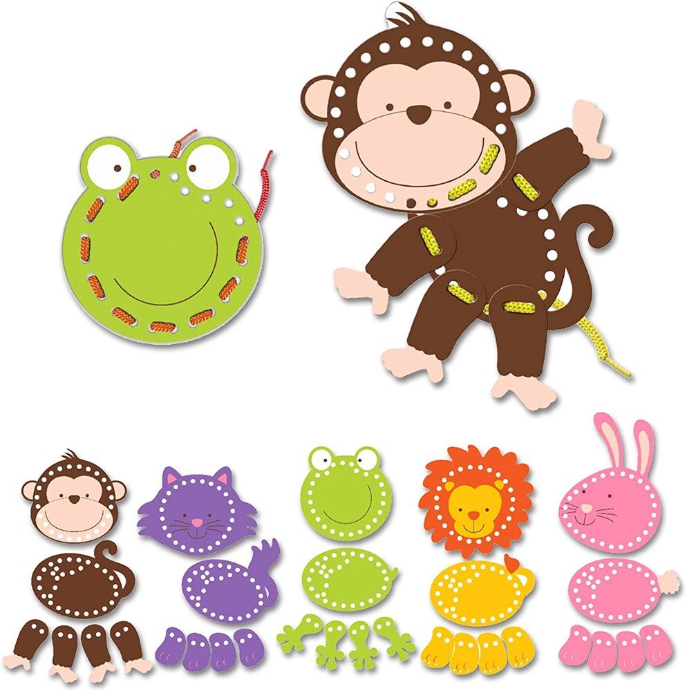 Animal Threading - ABC School Supplies