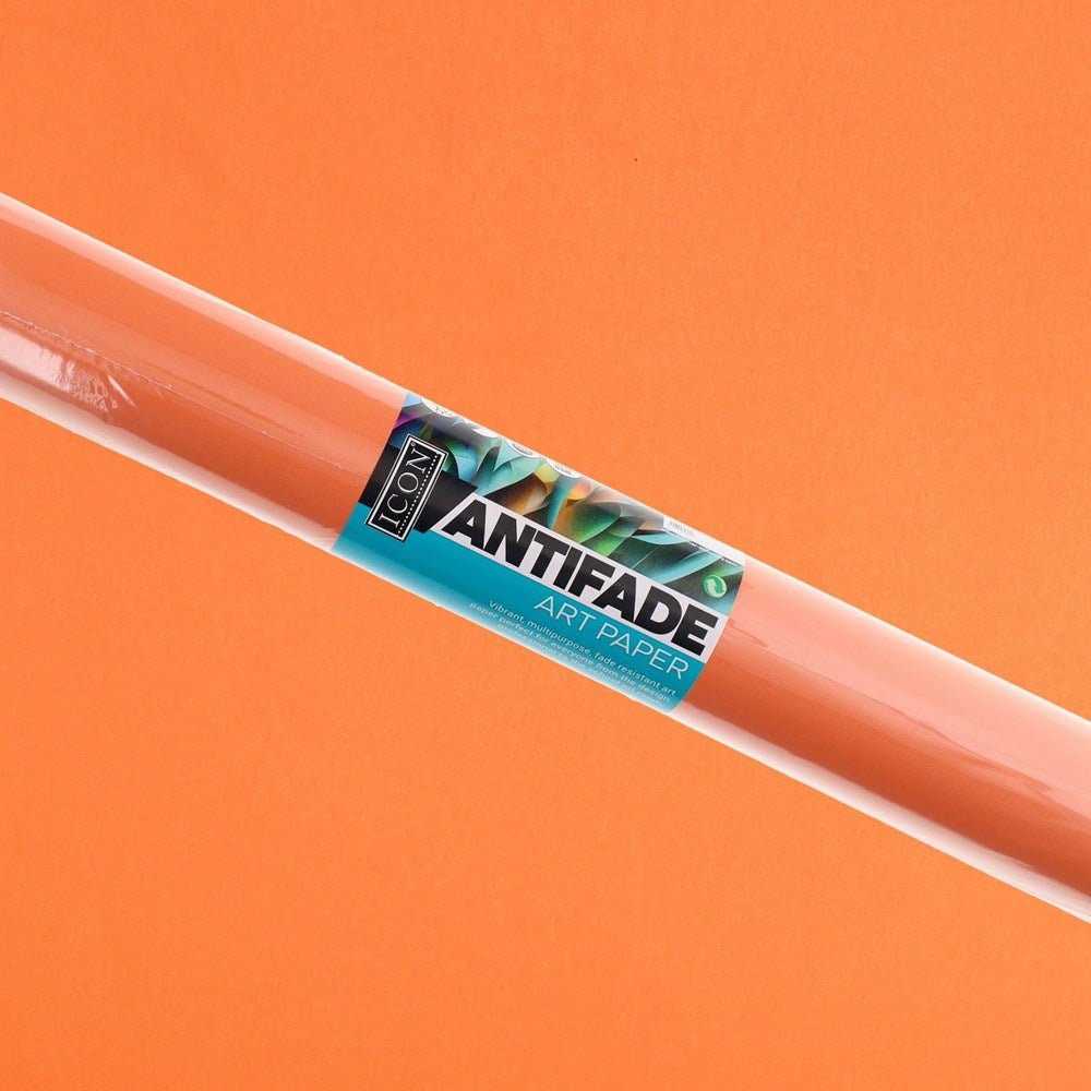 **Antifade Display Rolls 1.2 x 15 Metres - Orange - ABC School Supplies