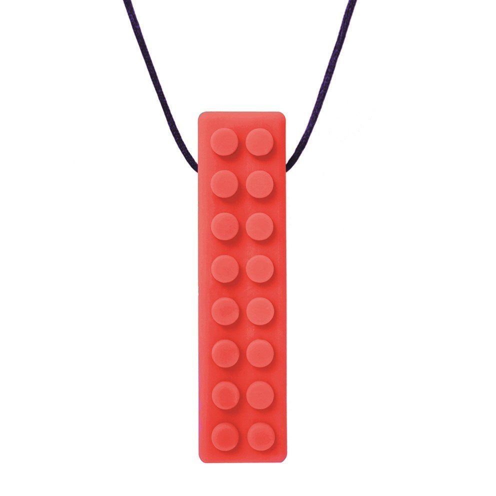 Ark Brick Stick Chew Necklace - Red (Standard) - ABC School Supplies