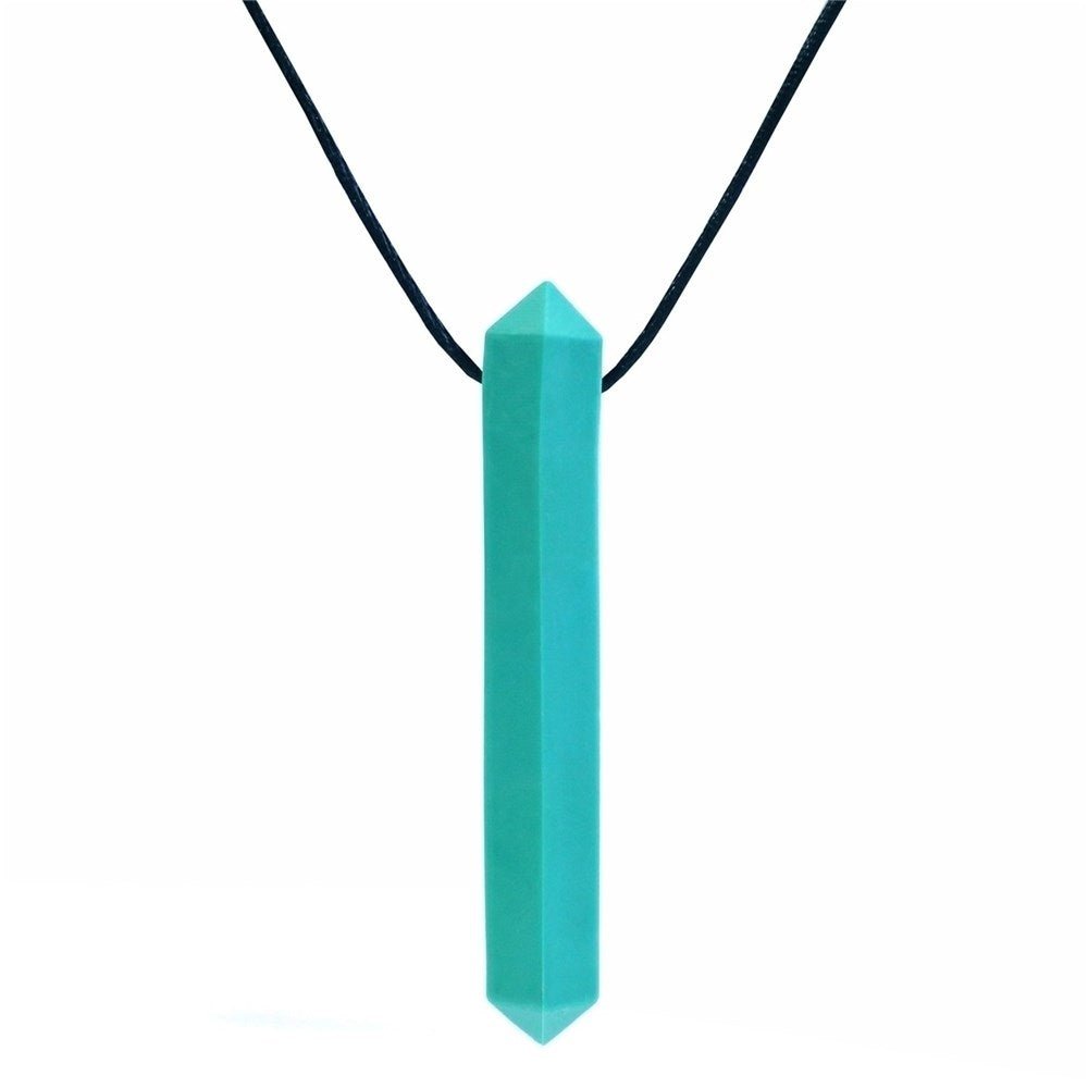 Ark Krypto Bite Chewable Gem Necklace Xt Hard - Turquoise - ABC School Supplies