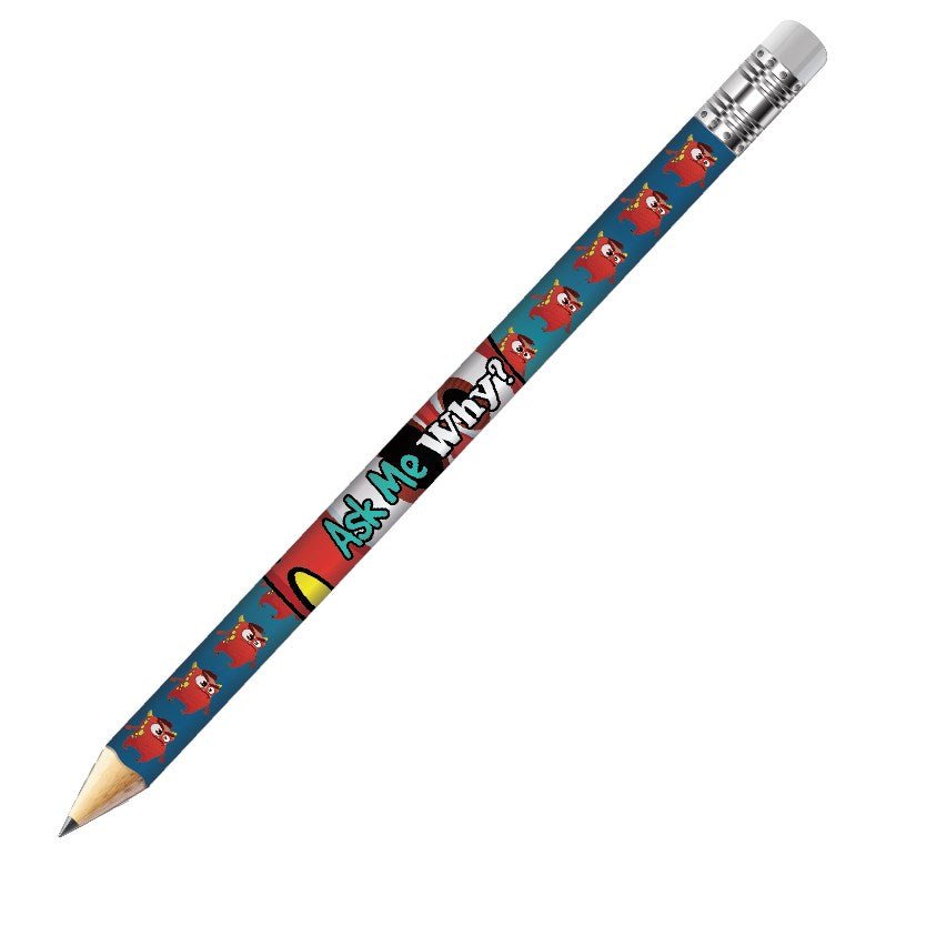 **Ask me why I got this pencil? Praise Pencils (Pack of 10) - ABC School Supplies