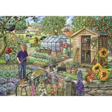 At The Allotment - BIG 500 Piece Jigsaw Puzzle - ABC School Supplies