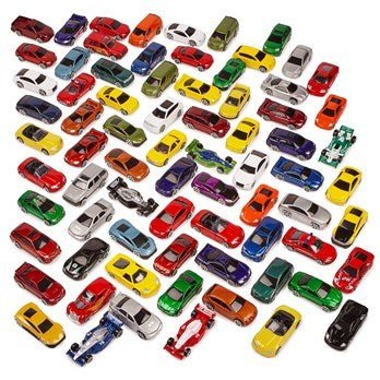 Authentic Die - Cast Vehicles - Pack Of 75 - ABC School Supplies
