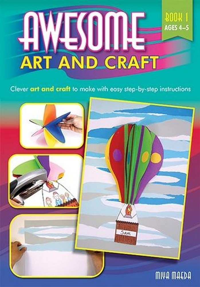 Awesome Art Book 1 Ages 4-5 - ABC School Supplies