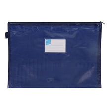 B4+ Durable Mesh Wallet - Blue - ABC School Supplies