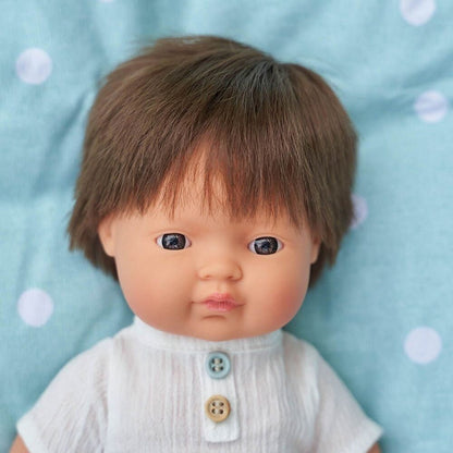 Baby Doll Brunette Boy 38 Cm - ABC School Supplies