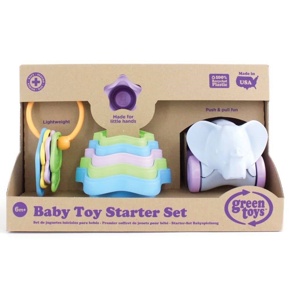 Baby Toy Starter Set (First Keys Stacking Cups & Elephant) - ABC School Supplies