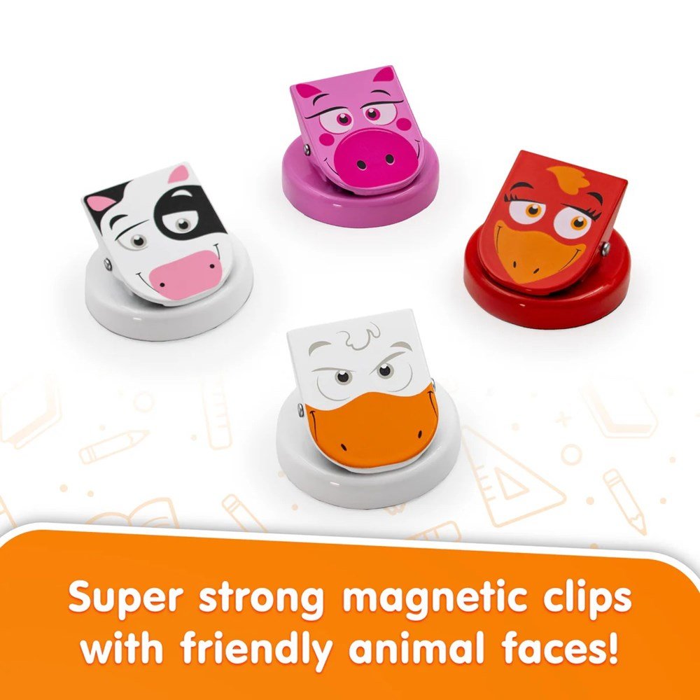 Barnyard Clever Clips - ABC School Supplies
