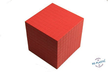 Base Ten Interlocking Plastic Cube (Red) - ABC School Supplies