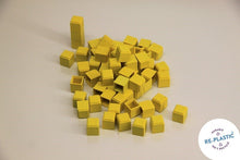 Base Ten Interlocking Plastic Units, Set Of 100 (Yellow) - ABC School Supplies