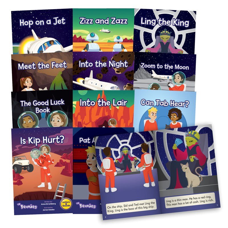 Beanies Hilo Diversity Decodables Phase 3 Set 1 - 6 Pack - ABC School Supplies