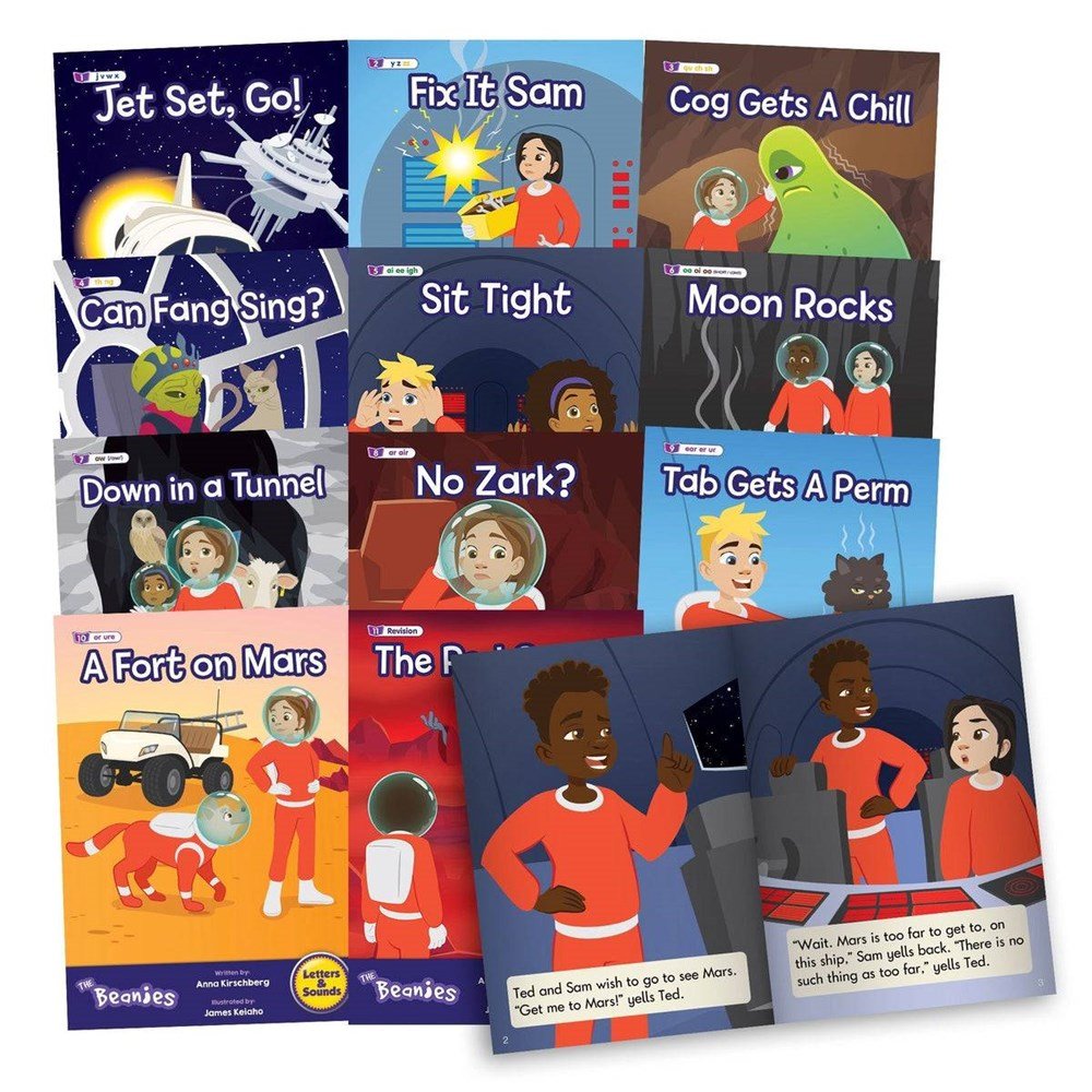 Beanies Hilo Diversity Decodables Phase 3 Set 2 - 6 Pack - ABC School Supplies