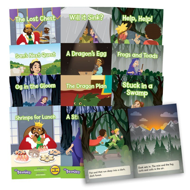 Beanies Hilo Diversity Decodables Phase 4 Set 1 - 6 Pack - ABC School Supplies