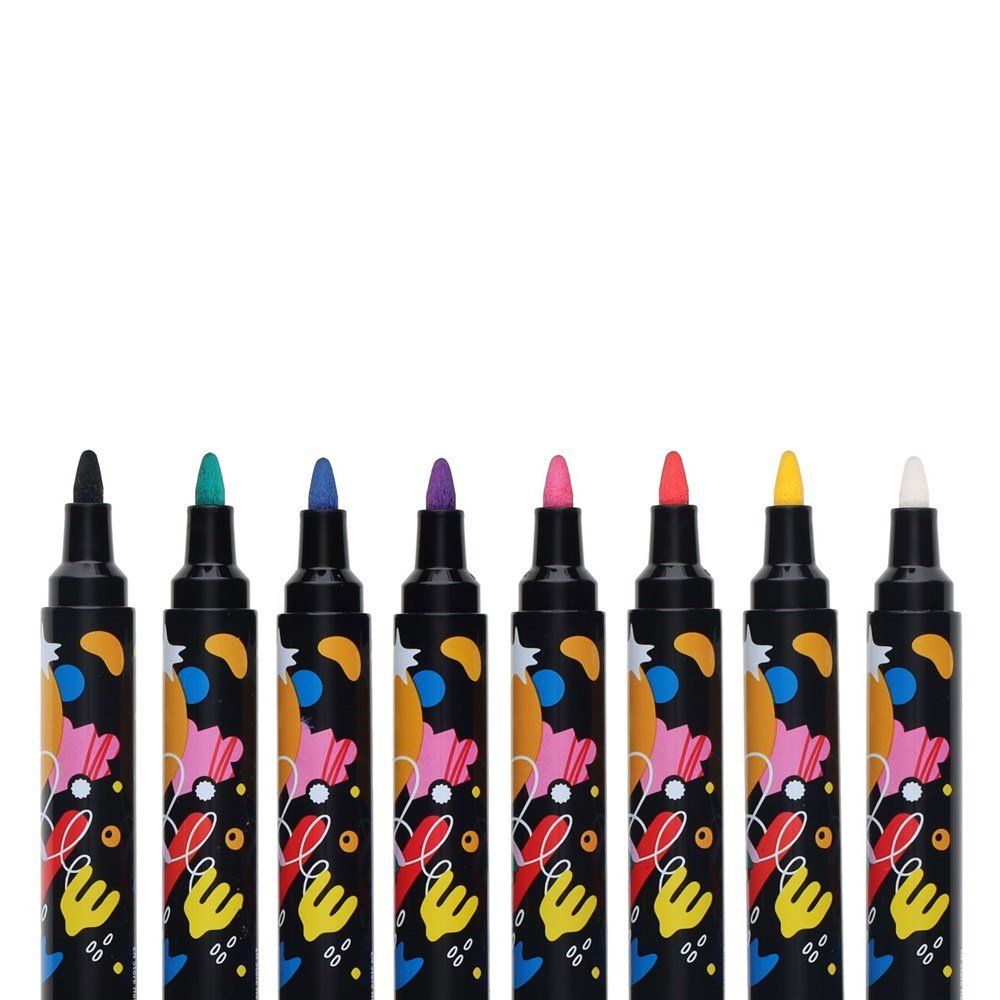 BIC Intensity Paint Markers - Vivid Colours Pack of 8 - ABC School Supplies