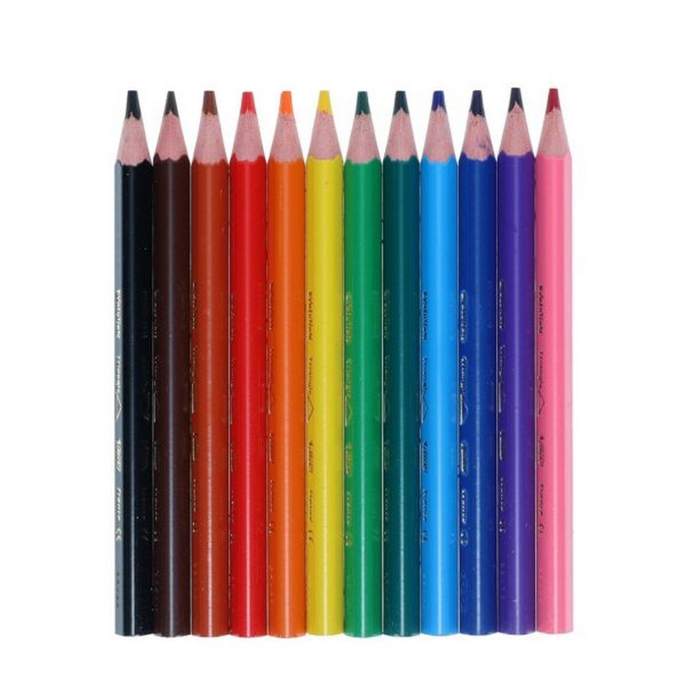 Bic Kids Box 216 Evolution Triangular Colouring Pencils - ABC School Supplies
