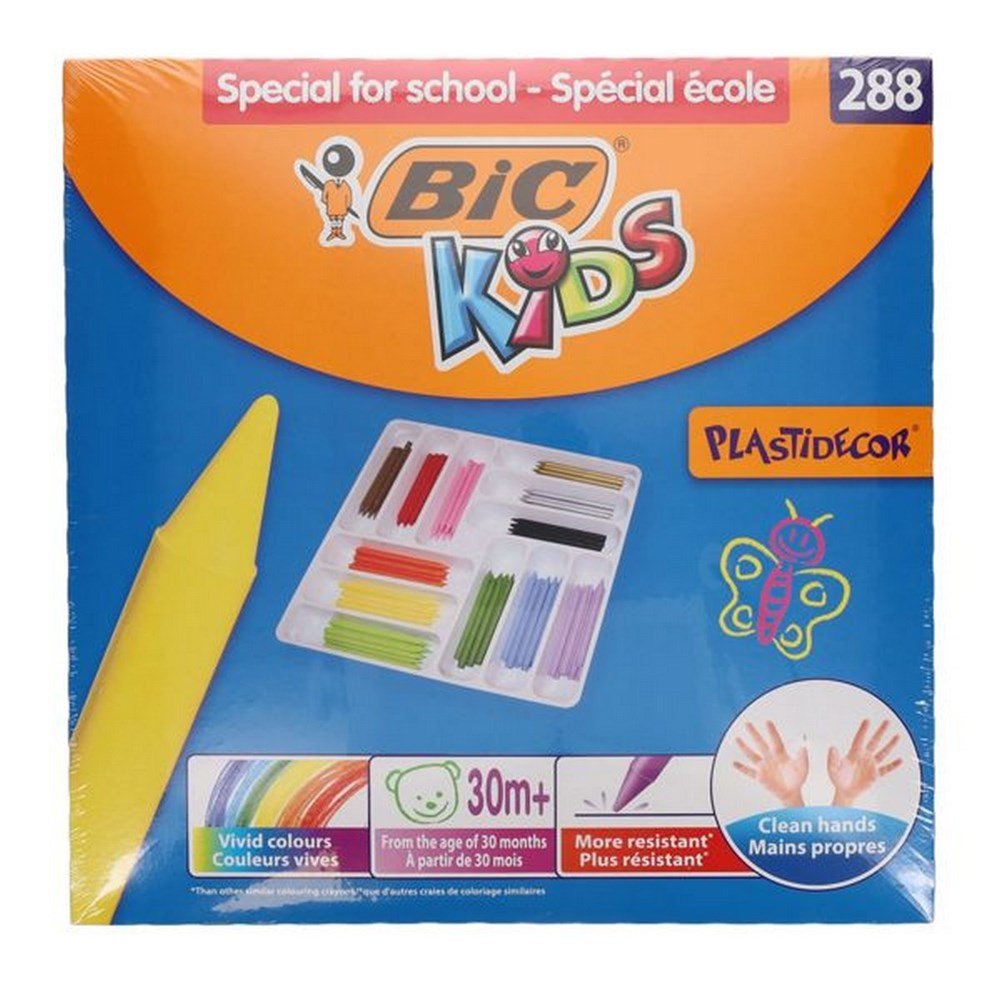 Bic Kids Box 288 Crayons - ABC School Supplies