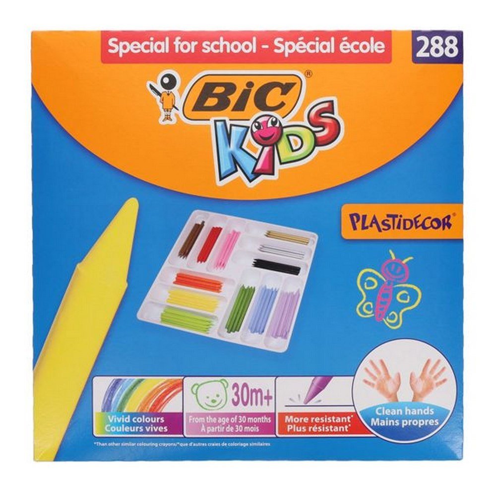 Bic Kids Box 288 Crayons - ABC School Supplies