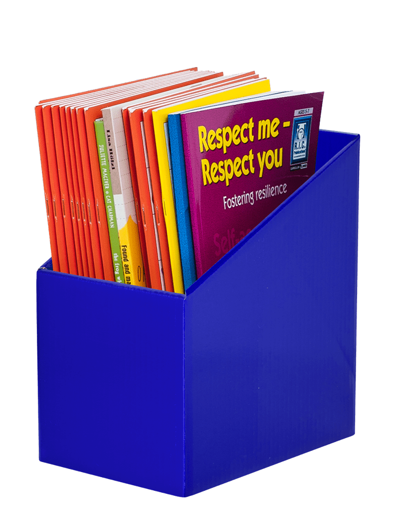 Bidee Phonics Classroom Book Boxes Mixed Pack Of 5 - ABC School Supplies