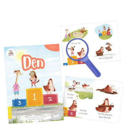 BiDee Phonics Decodable Readers Series 1 Phase 2 - 6 Pack - ABC School Supplies