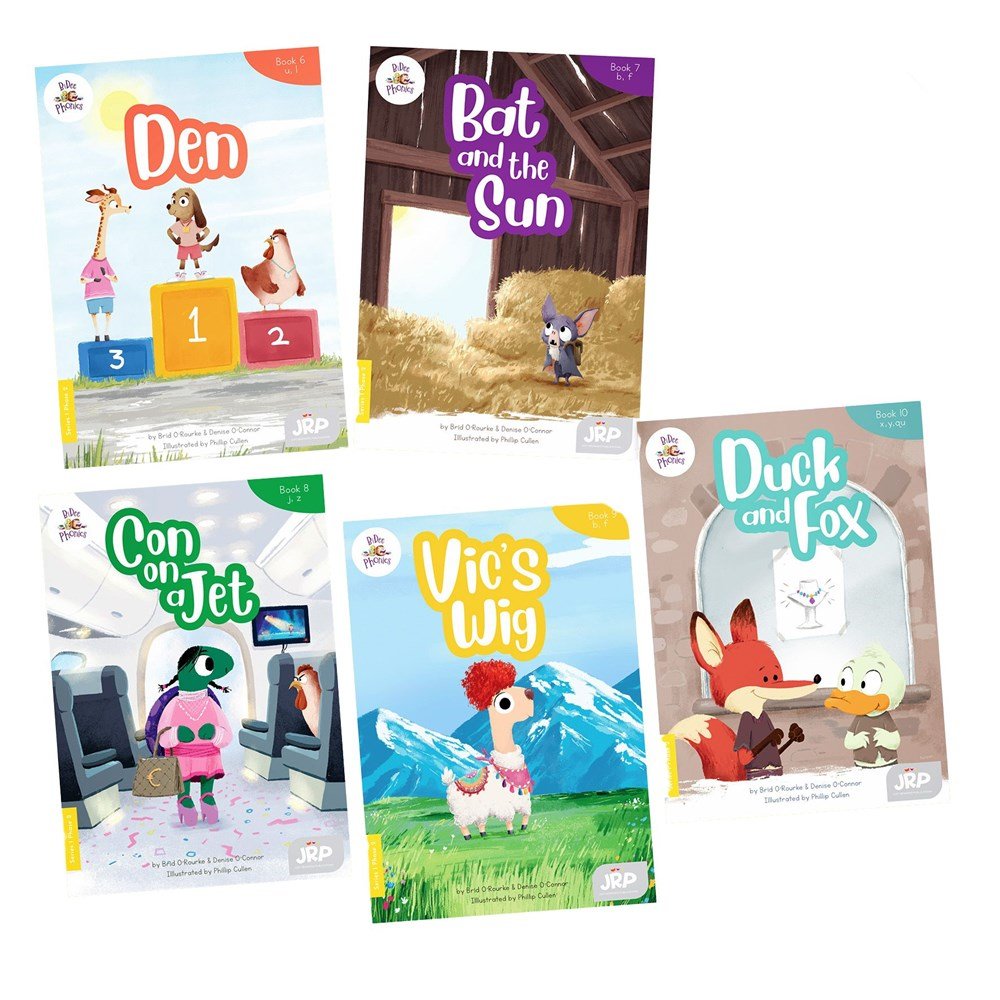 BiDee Phonics Decodable Readers Series 1 Phase 2 - ABC School Supplies