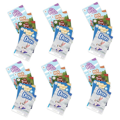 BiDee Phonics Decodable Readers Series 1 Phase 4 - 6 Pack - ABC School Supplies