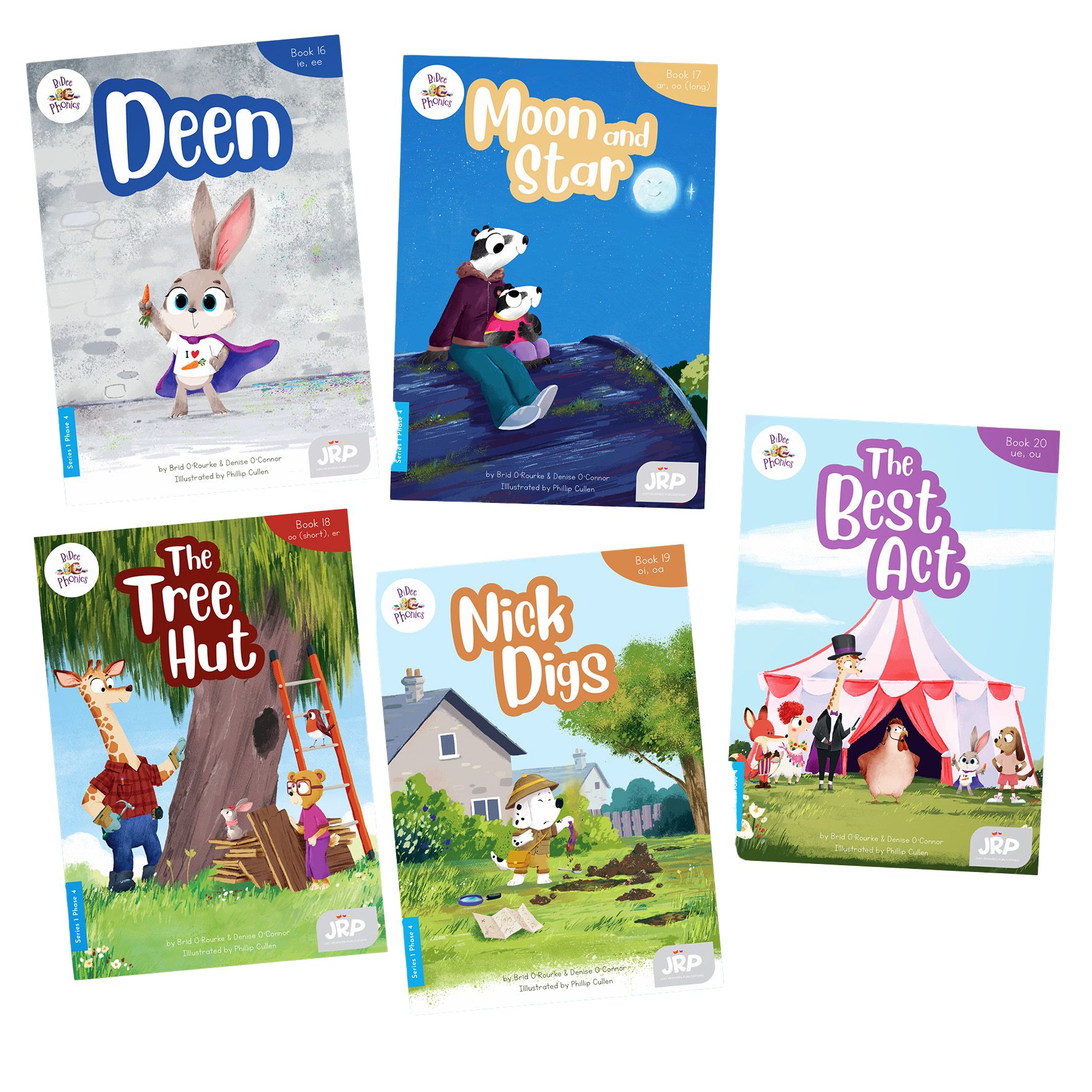 BiDee Phonics Decodable Readers Series 1 Phase 4 - ABC School Supplies