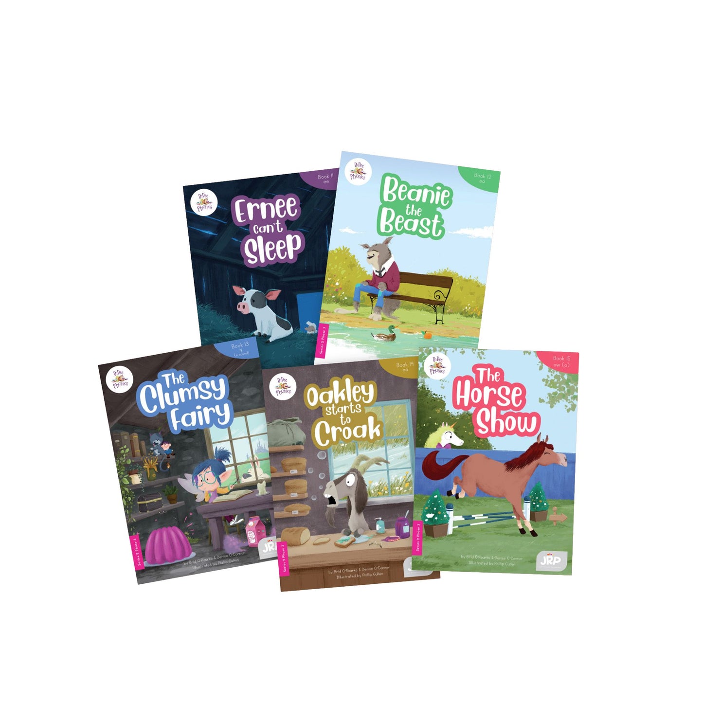 BiDee Phonics Decodable Readers Series 2 Phase 3 - 6 Pack - ABC School Supplies