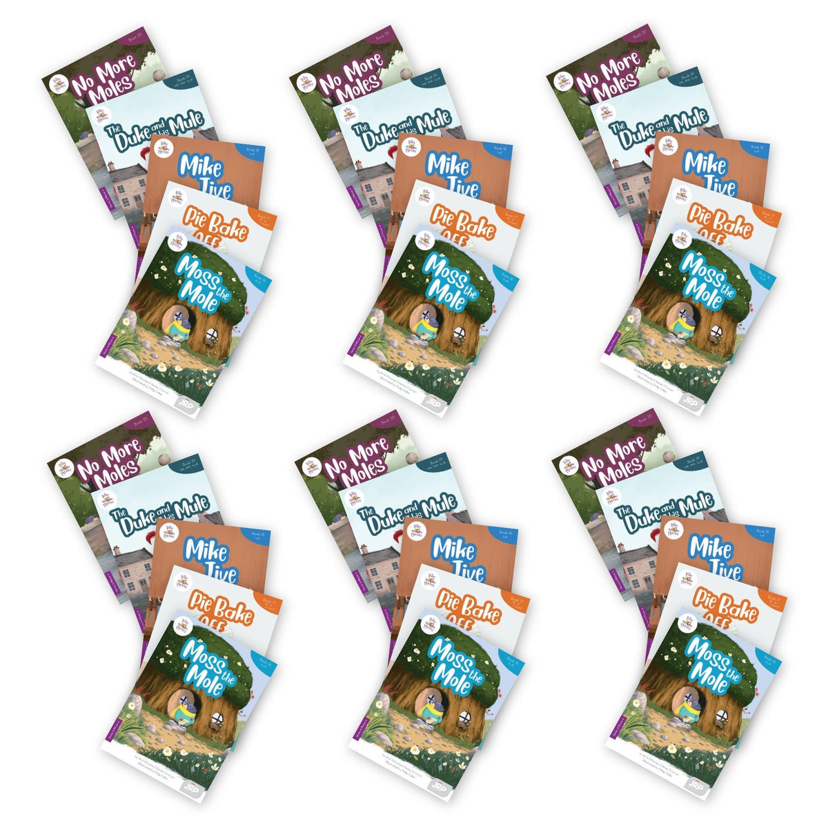 BiDee Phonics Decodable Readers Series 2 Phase 4 - 6 Pack - ABC School Supplies