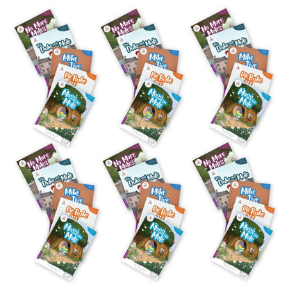 BiDee Phonics Decodable Readers Series 2 Phase 4 - 6 Pack - ABC School Supplies