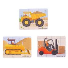 Big Movers (6 Piece Puzzles) - 3 Puzzles - ABC School Supplies