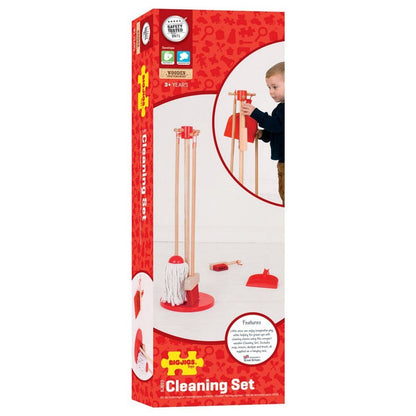 Bigjigs Cleaning Set (Red) - ABC School Supplies
