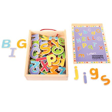 Bigjigs Wooden Magnetic Letters (Lowercase) - ABC School Supplies