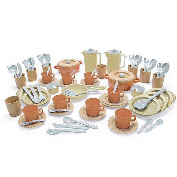 Bio Plastic Dinner Set 79 Pieces - ABC School Supplies