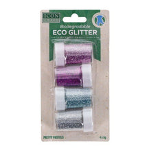 Biodegradable Glitter 8g - 4 Assorted Pack - ABC School Supplies